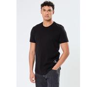 Calvin Klein Jeans - Badge Round Hem Tee Nero - Abbigliamento M Nero