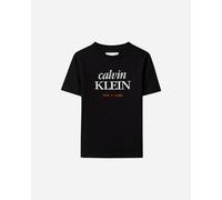 Calvin Klein T-Shirt da Ragazzo con Logo SS LVCKSJA07B S/S T-Shirt, Nero (Nero [CSI] 25Cw1000175Ck), 14 Anni