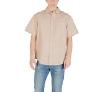 Calvin Klein Jeans Beige Linen Shortsleeve Shirt - IT48 | L
