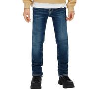 Calvin Klein Bambino Jeans Dark Blue Visual Slim Fit, Blu (Dark Blue Visual), 8 Anni