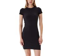 Calvin Klein Jeans Black Cotton Midi Dress - IT40|S