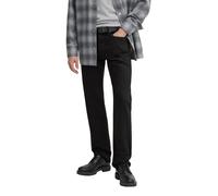 Calvin Klein Jeans Black Cotton Relaxed Fit Jeans - W32 | L34