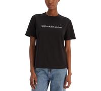 Calvin Klein Jeans Black Cotton T-Shirt - IT40|S