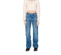 Calvin Klein Jeans Blue Cotton Mom Jeans - W32 | L32
