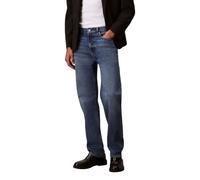 Calvin Klein Jeans Blue Cotton Relaxed Fit Jeans - W30 | L32