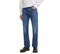 Calvin Klein Jeans Blue Cotton Relaxed Fit Jeans - W32 | L32