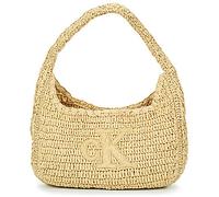 Calvin Klein Jeans Borsa a spalla BOLD CK RAFFIA SM SHOULDER BAG in Beige Unica