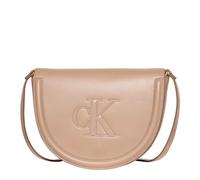 CALVIN KLEIN JEANS Borsa da sella con monogramma inciso