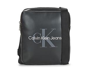 Calvin Klein Jeans Borsa Shopping MONOGRAM SOFT REPORTER18 in Nero Unica