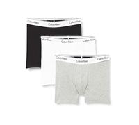 Calvin Klein Jeans Boxer Brief 3pk 000nb2381a, Boxer aderenti Uomo, Multicolore (Black/ White/ Grey Heather), S