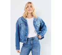 Calvin Klein Jeans - Boxy Denim Jacket J20J224546 Blu - Abbigliamento M Blu