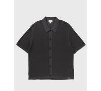 Calvin Klein Jeans Button Down Shirt men Shortsleeves black in taglia:L