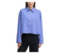 Calvin Klein Jeans - Camicia a Righe Verticali Boxy - - Blouses & Shirts - Donna - Blu - S