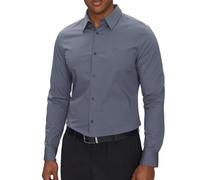 Calvin Klein Jeans Camicia Grigio Scuro Uomo Solid, grigio, L