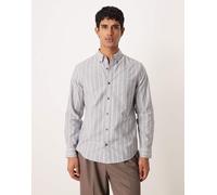 Calvin Klein Jeans - Camicia Oxford classica blu a righe 54