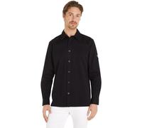 Calvin Klein Jeans Camicia Uomo Badge Shirt Camicia Casual, Nero (Ck Black), M
