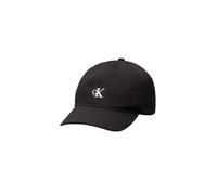 Calvin Klein Jeans Monogram Baseball cap IU0IU00150 Cappello, Nero (CK Black), S-M Unisex-Bambini e Ragazzi