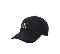 Calvin Klein Jeans cappello con visiera logo monogram nero UNI
