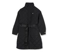 Calvin Klein Jeans Cappotto trapuntato con cintura da donna tessuto, Ck Nero, L