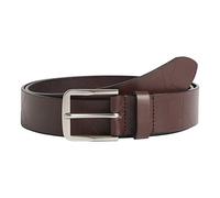 Calvin Klein Jeans Cintura Uomo Forged Classic Belt 3.5 cm Aop in Pelle, Marrone (Bitter Brown), 100 cm