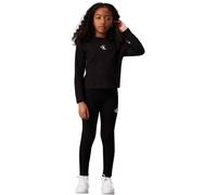 Calvin Klein Jeans Logo Leggings Nero 12 Years Bambina