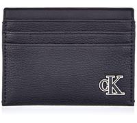 Calvin Klein Jeans CKJ Minimal Monogram Tri-Fold Portafoglio, Nero, OS, Black, Taglia unica
