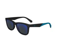 Calvin Klein Jeans CKJ24302S Unisex Rectangular Sunglasses - Black Frame, Blue Lenses