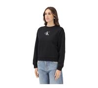 Calvin Klein Jeans - Classic Foil Crewneck Sweatshirt - -Sweatshirts & Hoodies -Donna -Nero -M