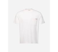 Calvin Klein Jeans T-shirt manica corta con taschino bianco