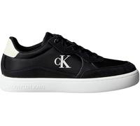 Calvin Klein Jeans Classica Cupsole MG Nylon Mix Ym0ym01304 Low Top Uomo, Nero CK Nero Bianca Giada Wild Lime, 44 EU