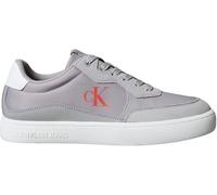 Calvin Klein Jeans Classica Cupsole MG Nylon Mix Ym0ym01304 Low Top Uomo, Paprika Grigio Formale Grigio a Guscio d'uovo, 42 1/3 EU