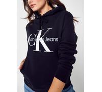 Calvin Klein Jeans - Core Monogram Hoodie Nero - Abbigliamento S Nero