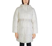 Calvin Klein Jeans Piumino lungo Essentials con cintura bianco donna