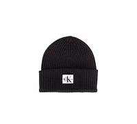 Calvin Klein Jeans - Cuffia Donna a Costine con Patch Logo