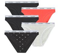 Calvin Klein Jeans Culotte e slip BIKINI X5 in Nero EU XS