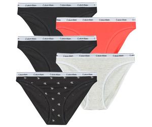 Calvin Klein Jeans Culotte e slip BIKINI X5 in Nero EU XS