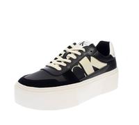Calvin Klein Jeans Cupsole Flatform Nero - Donna Scarpe Sneakers Eleganti E Chic