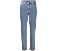 Calvin Klein Donna Jeans Mom Jean Tapered Fit, Blu (Denim Medium), 26W/30L