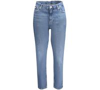 Calvin Klein Mom Jean Affusolato, Denim Dark, 28W / 28L Donna