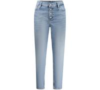 Calvin Klein Donna Jeans Mom Jean Tapered Fit, Blu (Denim Light), 28W/27L