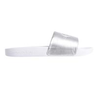 Calvin Klein Jeans Donna Scarpe da Mare Slide Ciabatte, Bianco (Bright White/Silver), 40