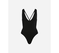Calvin Klein Jeans Doppio Elastic W - Costume Mare - Donna - Nero S
