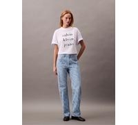 Calvin Klein Jeans dritti Calvin Klein Signature 90'S 40 blu