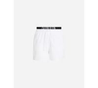 Calvin Klein boxer mare in nylon con fascia logata bianco XL