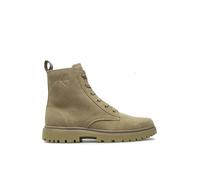 Calvin Klein Jeans Eva Boot Mid Laceup Iconic Dress YM0YM01070, Stivali Uomo, Beige (Triple Savannah Tan), 40.5 EU