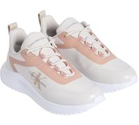 Calvin Klein Jeans Eva Runner Low Lace Mix Ml Wn Yw0yw01442, Scarpe da Ginnastica Donna, Beige Eggshell Dusty Coral, 39 EU
