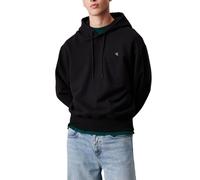 Calvin Klein Jeans - Felpa da Uomo con Cappuccio Cotton Terry, Nero Taglia S Codice J30J326748BEH Nero