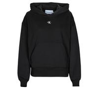Calvin Klein Jeans Felpa MICRO MONOLOGO HOODIE in Nero EU M