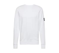 Calvin Klein Jeans Badge Crew Neck J30J323426, Uomo, Bianco (Bright White), XL