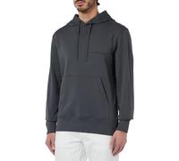 Calvin Klein Jeans INSTITUTIONAL Hoodie J30J324620 Felpe con Cappuccio, Grigio (Dark Grey), S Uomo